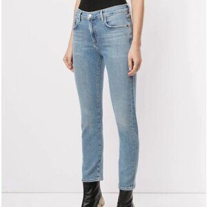 Agolde Toni Mid-rise Straight-leg Jeans